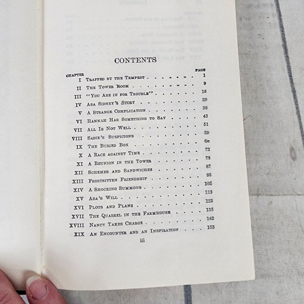 Vintage 1933 Nancy Drew Hardcover Book The Sign of the Twisted Candles - Picture 6 of 10